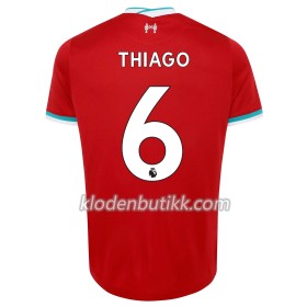 Liverpool Thiago Alcantara Hjemme Fotballdrakt 2020-2021 Kortermet